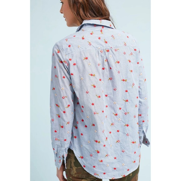 Maeve Embroidered Button Down‎ - Picture 3 of 8